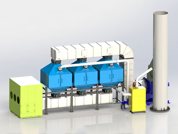 活性炭吸附脱附 催化燃烧装置